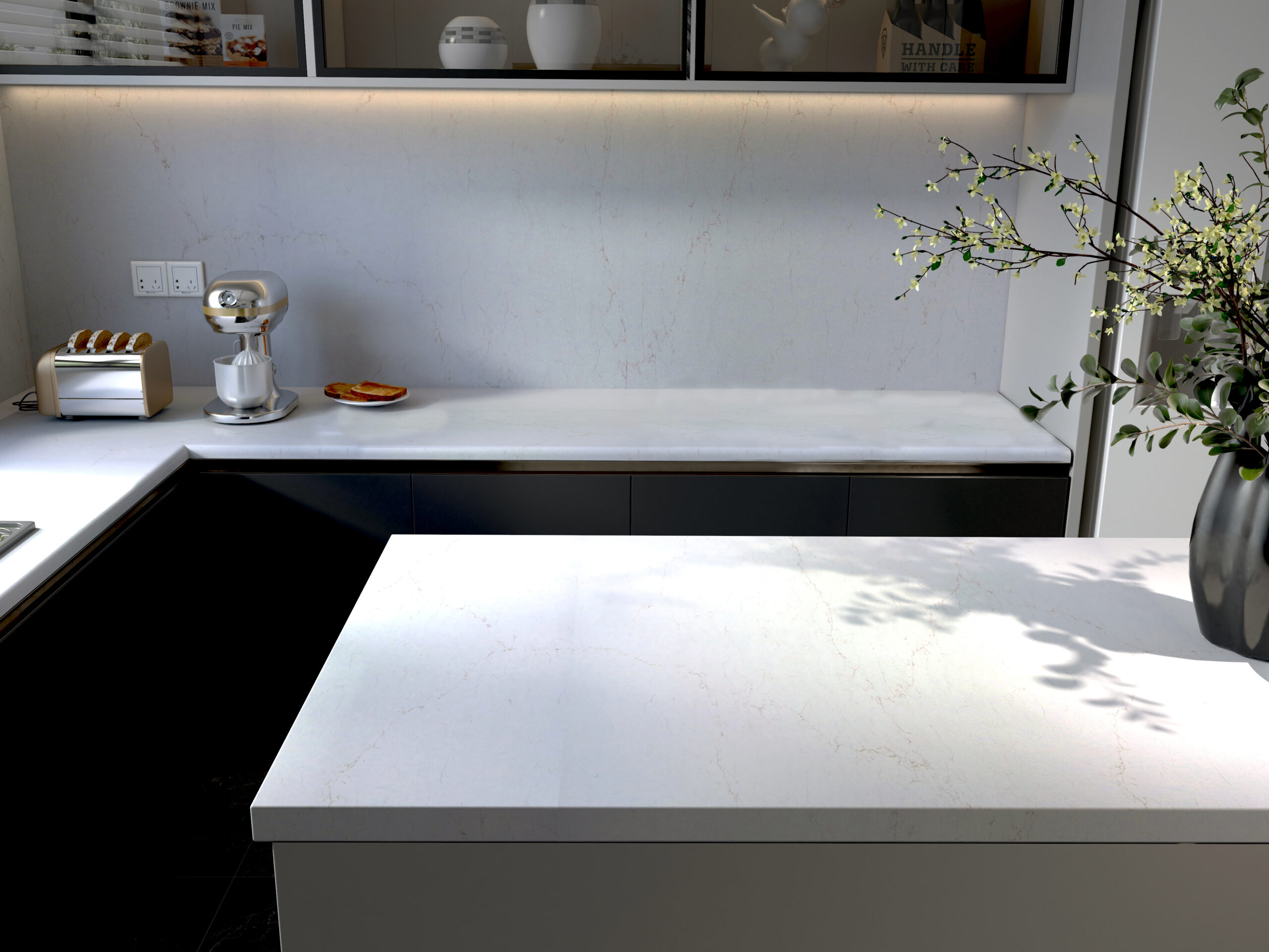 Magnifico Gold installed in a kitchen