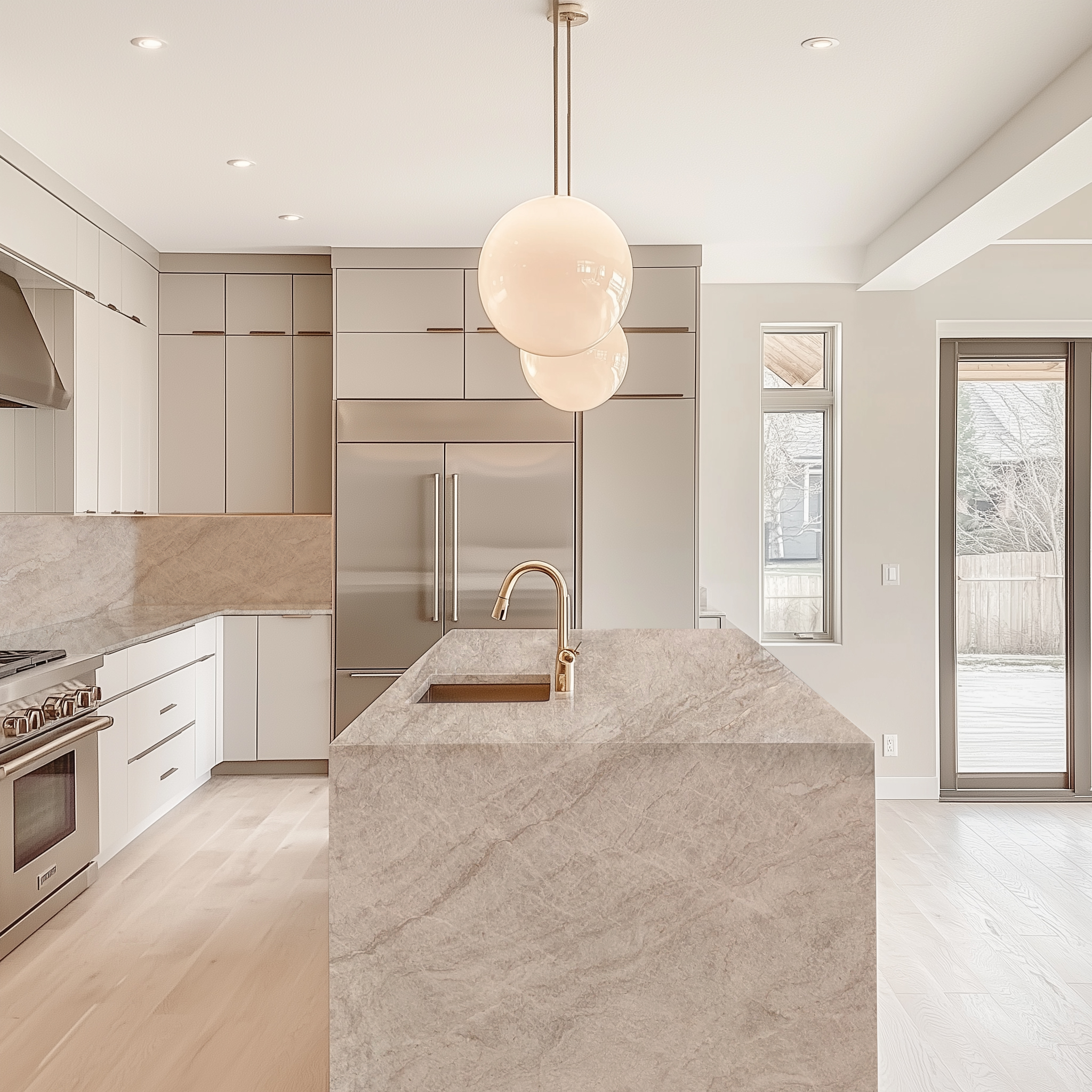 Taj Deluxe featured in light kitchen