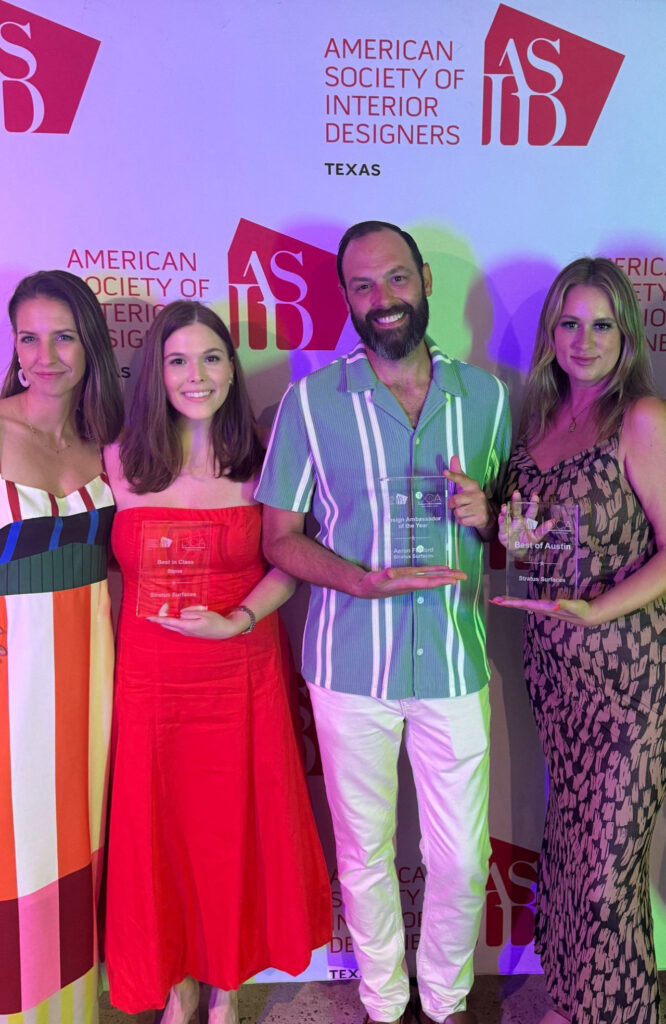 Stratus Surfaces Sweeps the 2025 Austin Designer’s Choice Awards